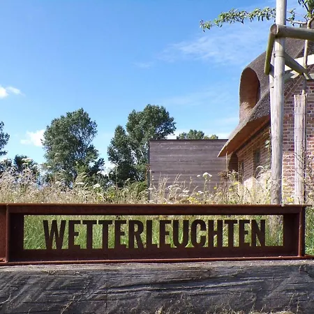 Reetdorf Geltinger Birk Kuenstlerkate Wetterleuchten Holiday home Nieby (Nieby, Schleswig-Flensburg)